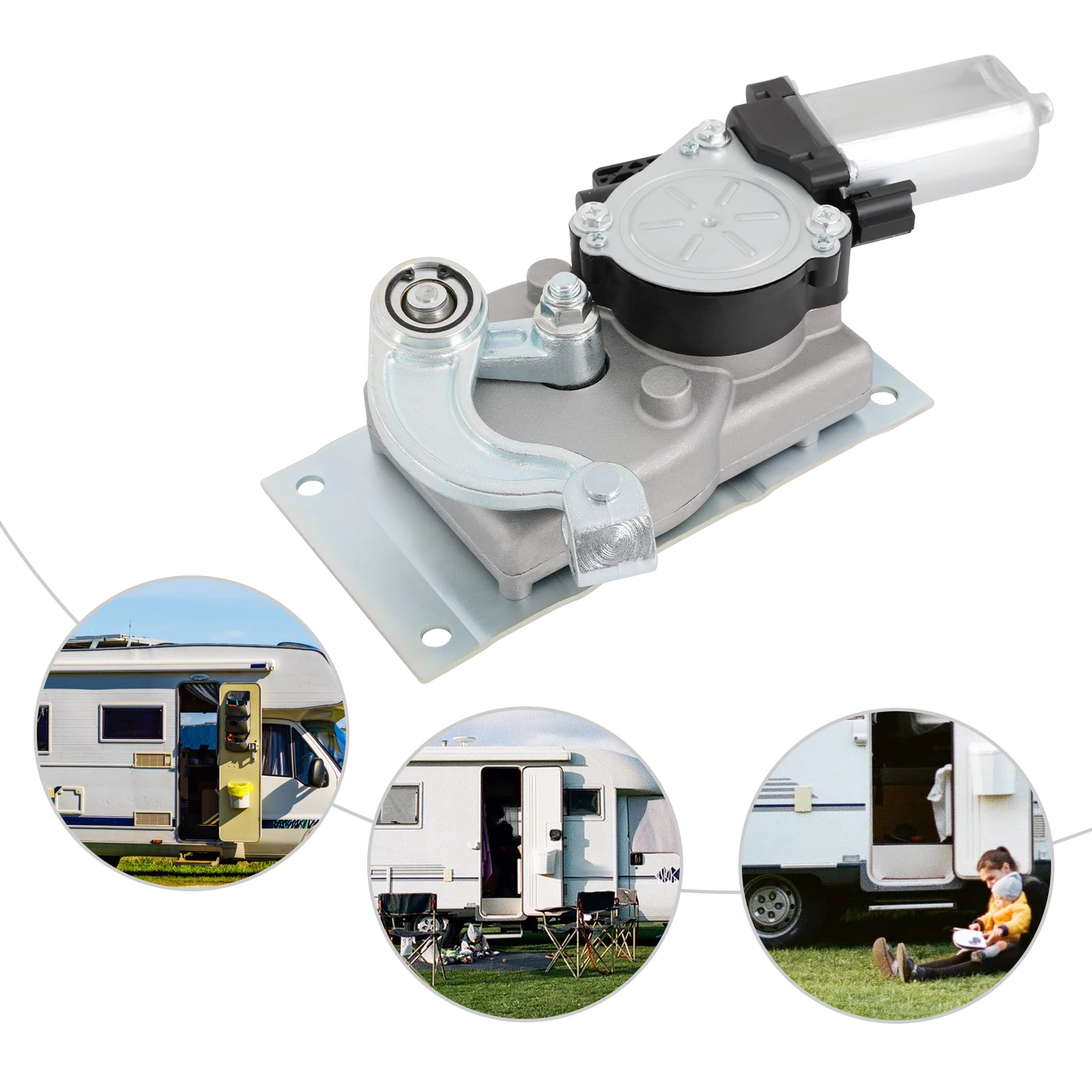 

RV Step Motor Conversion Kit Electric Entry Steps Series Smart Pedal Control Mechanism Motorhome Power Stair Motor Kit