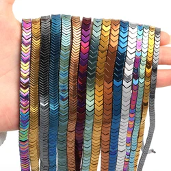 1 Strand Arrow Shape Hematite Beads Colorful Natural Stone Beads Loose Beads for Jewelry Making diy Necklace Bracelet Accessory