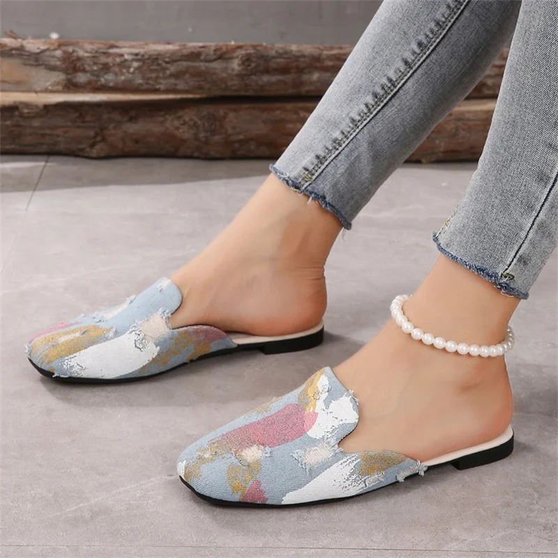 female Shoes Autumn New ladies Thick Sole Casual Versatile Board Shoes Fashion Simple Women's Slippers