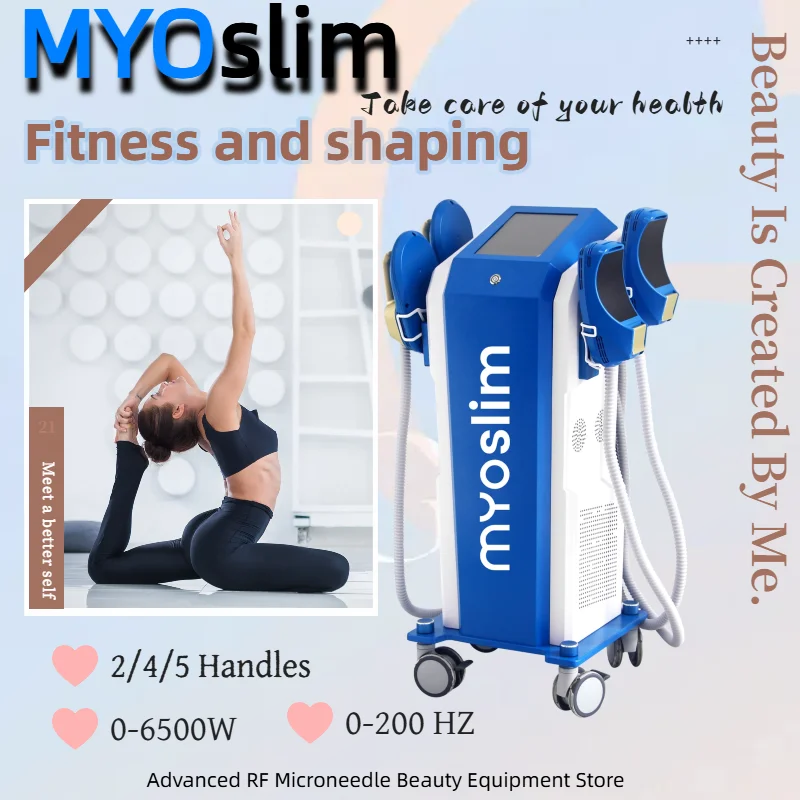 

Mysolim Ultra Therapy 15T 6500W Hiemt для похудения, тонкая стимуляция мышц, профессиональная машина NEO