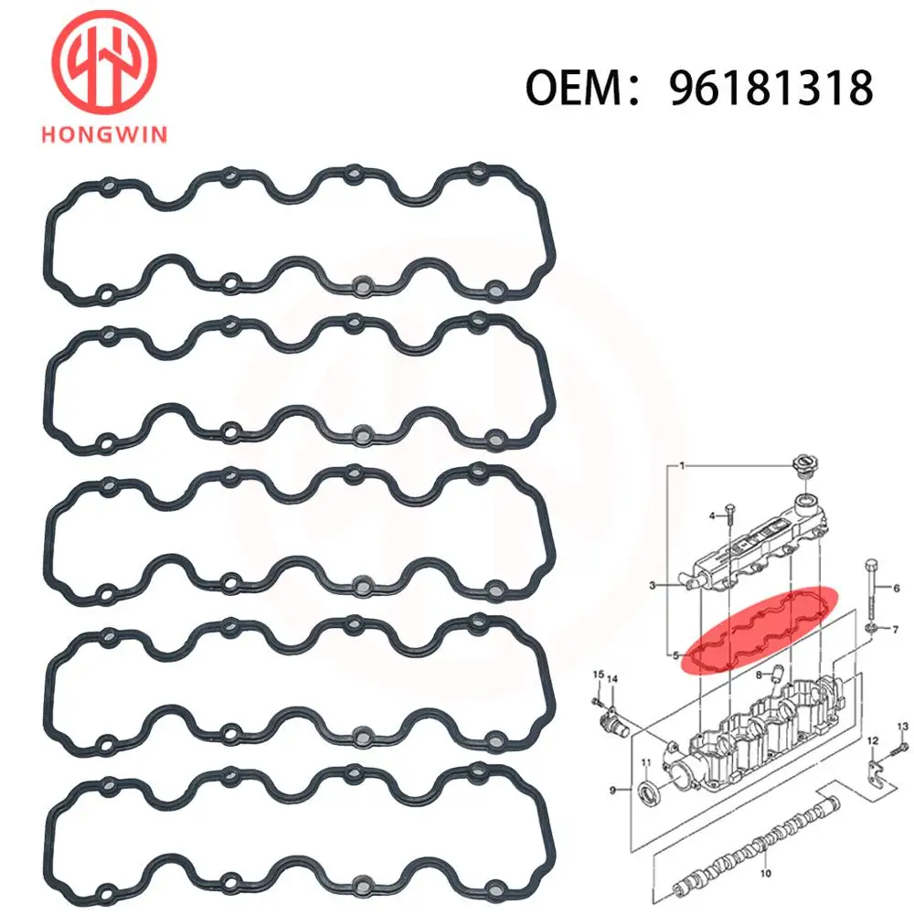 

96181318 cylinder head Valve Cover Gasket For Chevrolet Aveo 1.5