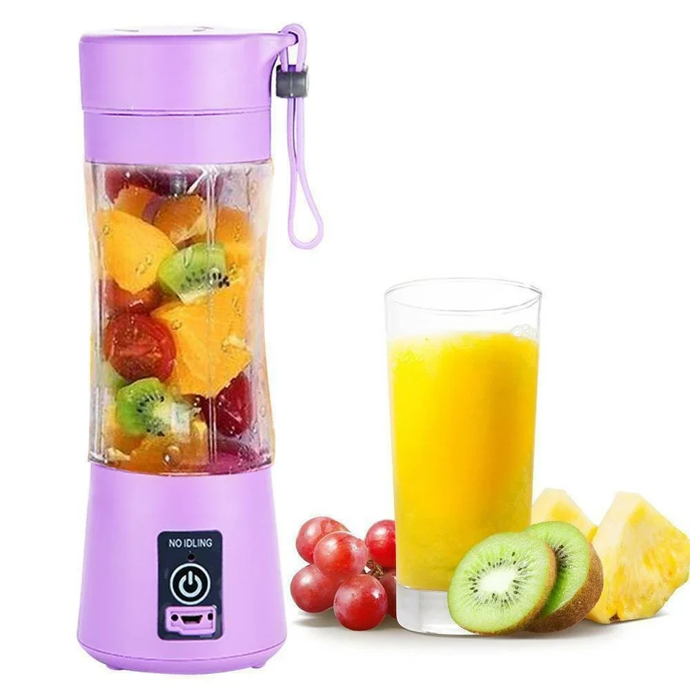 Portable USB Mixer Electric Juicer Smoothie Blender Mini Food Processor Lemon Squeezer