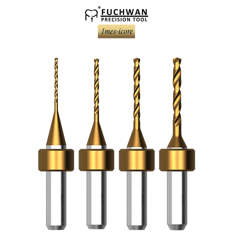 Fuchwan Dental CAD CAM Milling Burse For Titanium/Cocr Alloy Tungsten Drill Fit for Imes-Icore 350/550/750 Machines