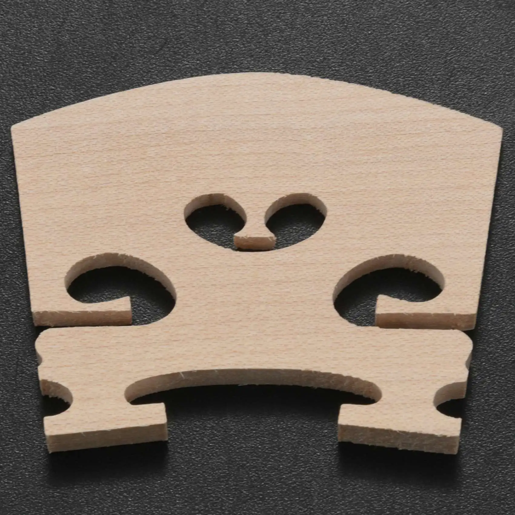 New Arrival Fashion 5 Pieces Maple 4/4 Full Size Violin Bridge Qin code Violin accessories