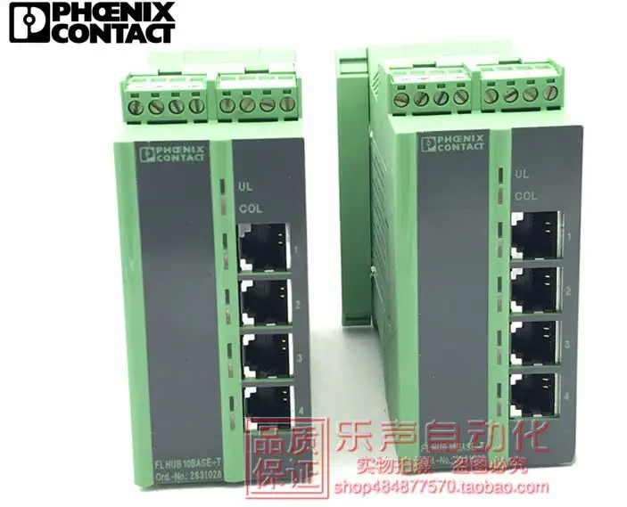 FL HUB 10BASE-T Ord-NO:2831028 Phoenix Ethernet Switch Genuine From Stock