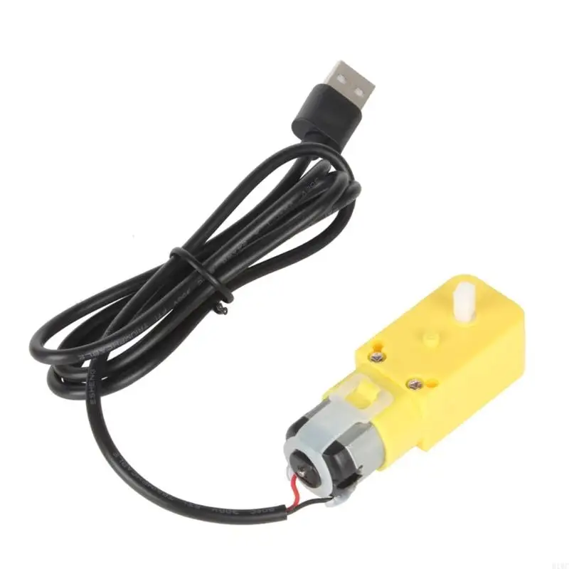 

Plastic Metal Gearboxes Motor For 3D Printer Upgrades And Small Mechanical Applications DC5V 59RPM Ratio