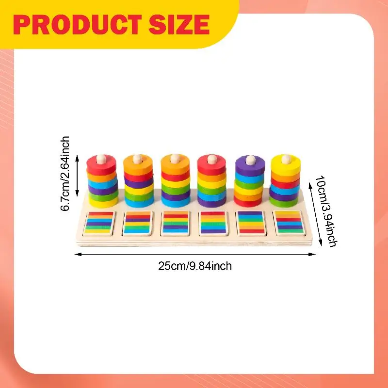 하노이 타워 퍼즐 재미있는 퍼즐 보드 게임 나무 교육 장난감 게임 활동을위한 두뇌 티저 퍼즐 DIY 유아