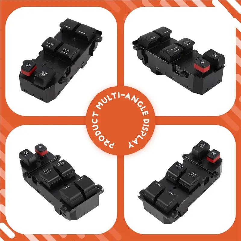 35750-SWA-G01 Car Accessories For Honda CRV 2008-2011 Left Front Electric Power Window Control Switch Regulator LHD Top-Rated