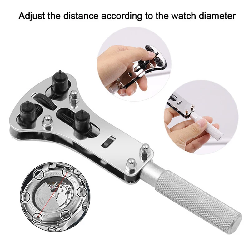 Three Claw Meter Remover Rear Cover Removal Tool Watch Rear Bottom Cover Replacement Battery Removal Tool