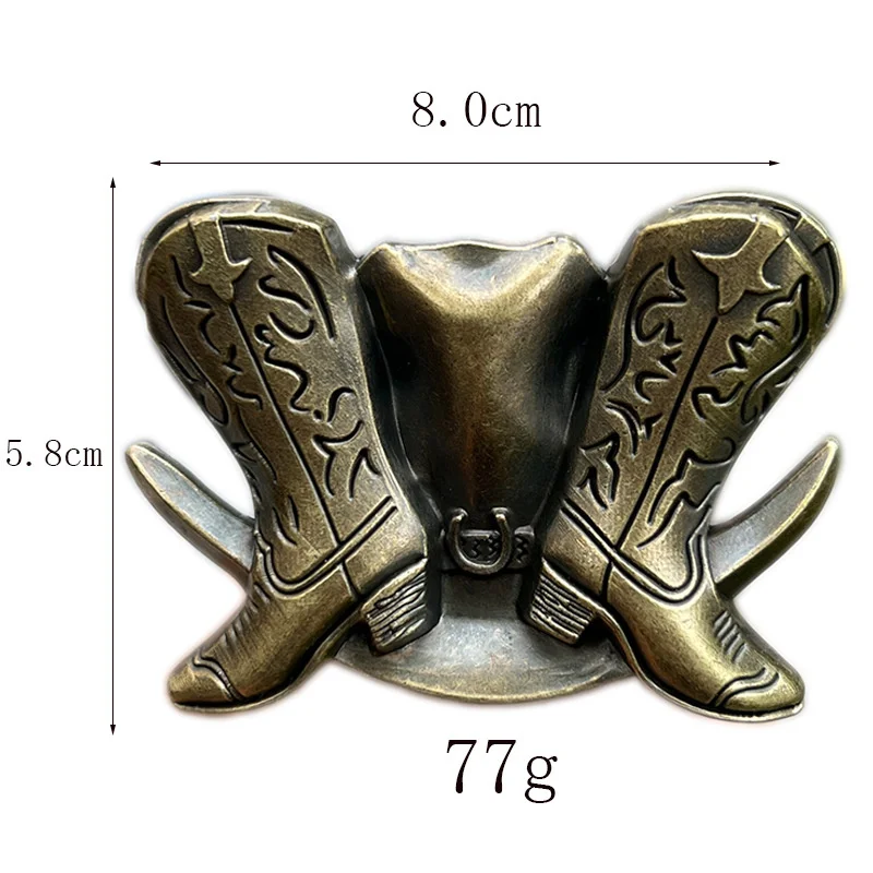 รองเท้าม้า หมวกคาวบอย เข็มขัดหัวเข็มขัด สไตล์ตะวันตก