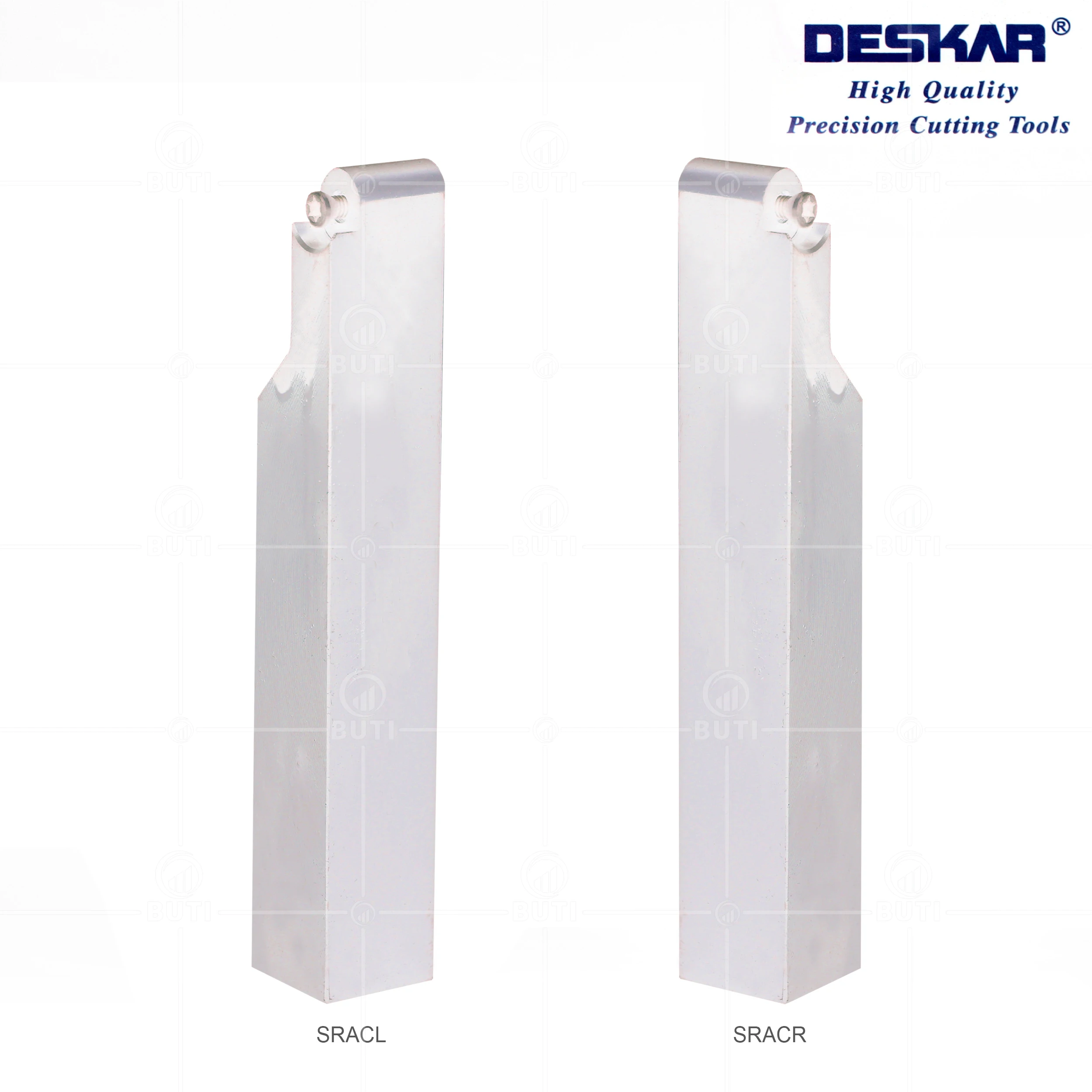 Imagem -02 - Deskar 100 Original Sracr Sracl1616 2023 2525 Torno Cnc Ferramenta de Torneamento Externo Branco Ferramenta Titular para Rcmt0803 Rcgt Redondo Inserções