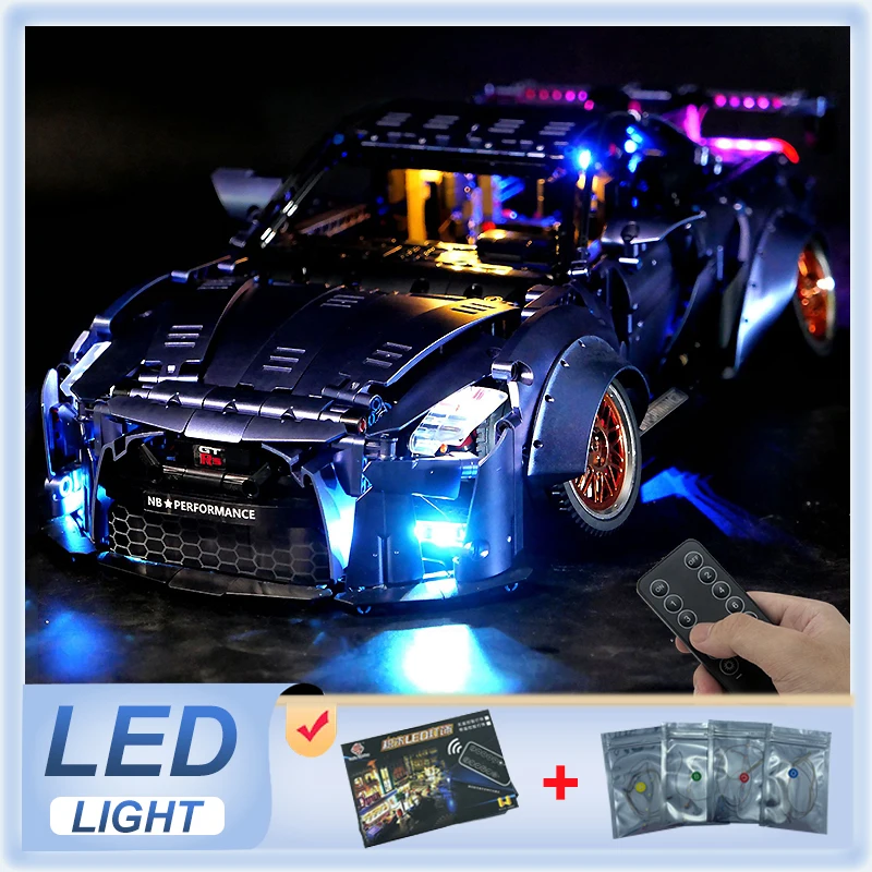 DIY RC LED Light Kit For LEGO 10221 Technical Sports Car   (Only LED Light,Without Blocks Model)