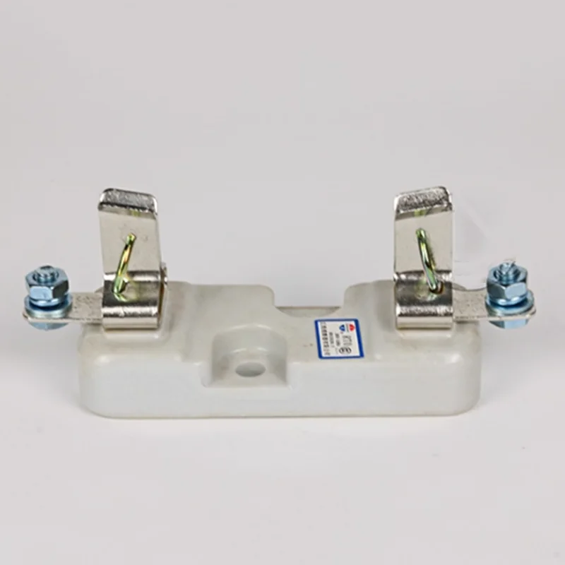 200A RT0-200 RTO-200 380V 400V Ceramics Fast Ceramic Fuse Base Insertion Knife shaped Safe Seat Support Thick Copper Component