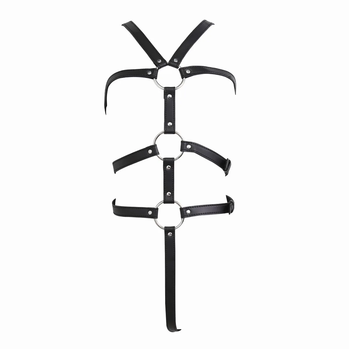 النساء حزام الموضة الشارع نمط عبودية الجسم تسخير الثدي الشرير أحزمة الزخرفية تسخير القوطية حزام الملابس Accessoreis #5