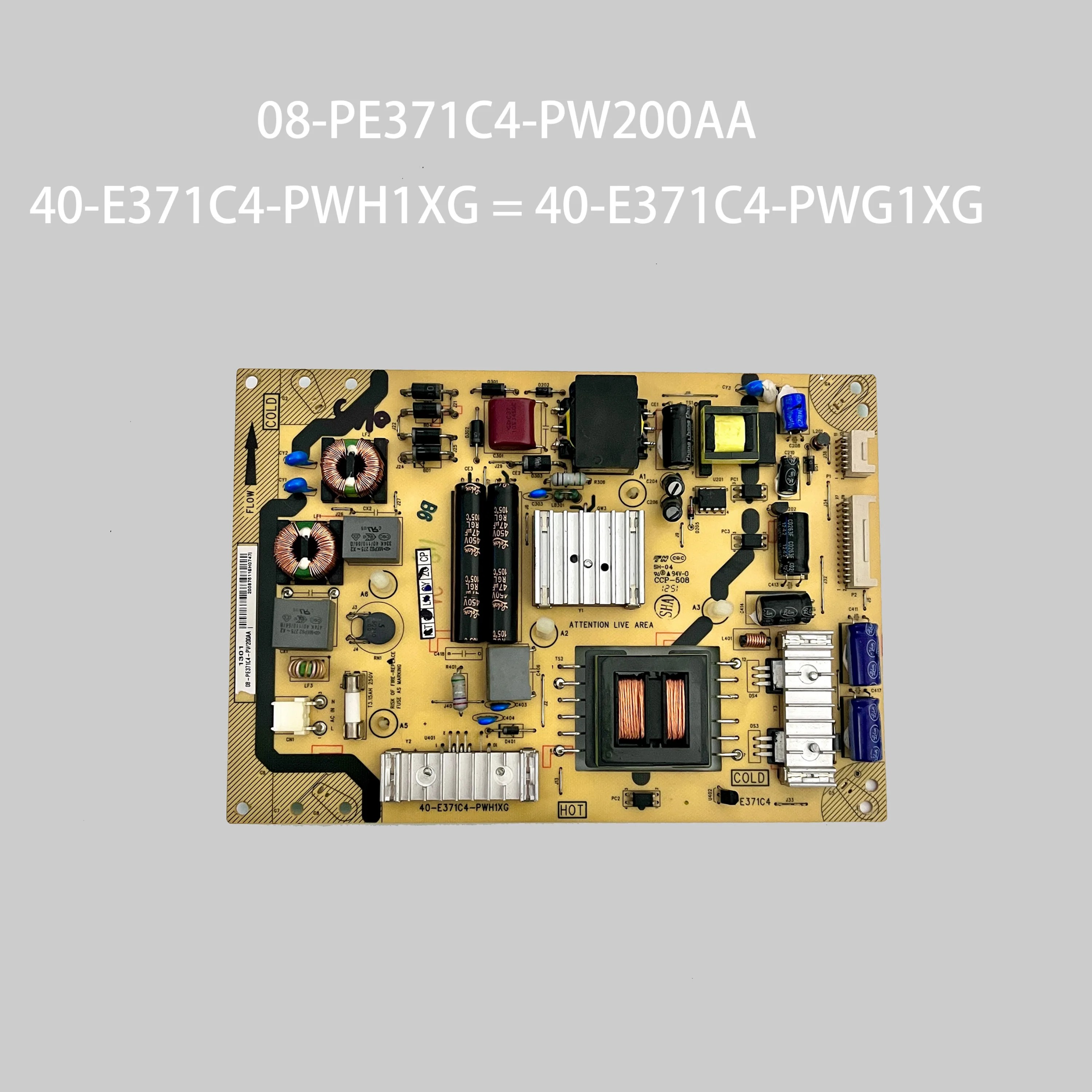 Оригинальная телевизионная плата питания 08-PE371C4-PW200AA 40-E371C4-PWH1XG = 40-E371C4-PWG1XG для телевизоров LE46FHDE5510TATBAA, запчасти для телевизоров