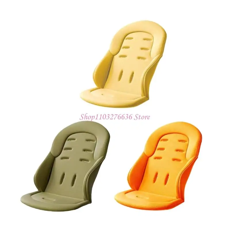 

R6FD Removable and Washable Baby Strollers Pad Machine Cleanable Cotton Cover for Busy Parents Universal Compatibility