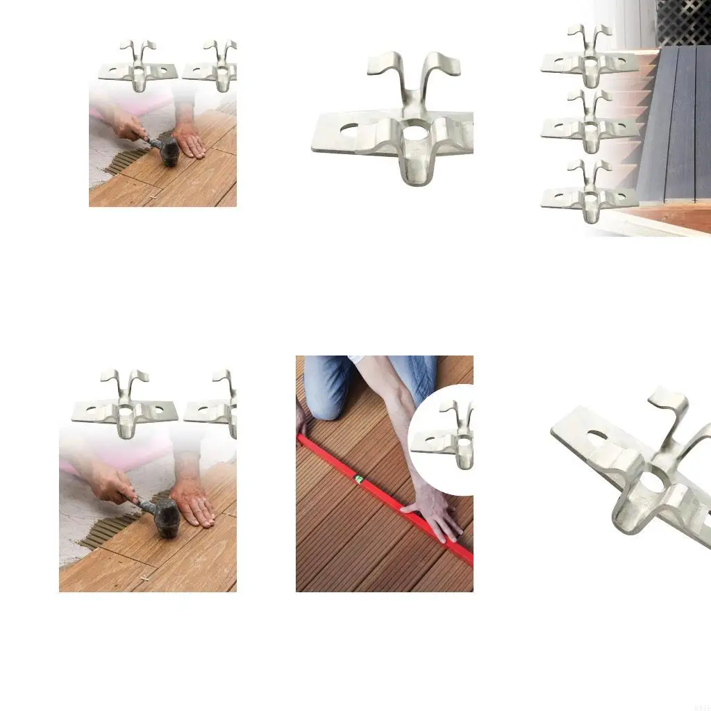 

581E Heavy Type Stainless Steel Decking Clip Composite Flooring Installation Clip