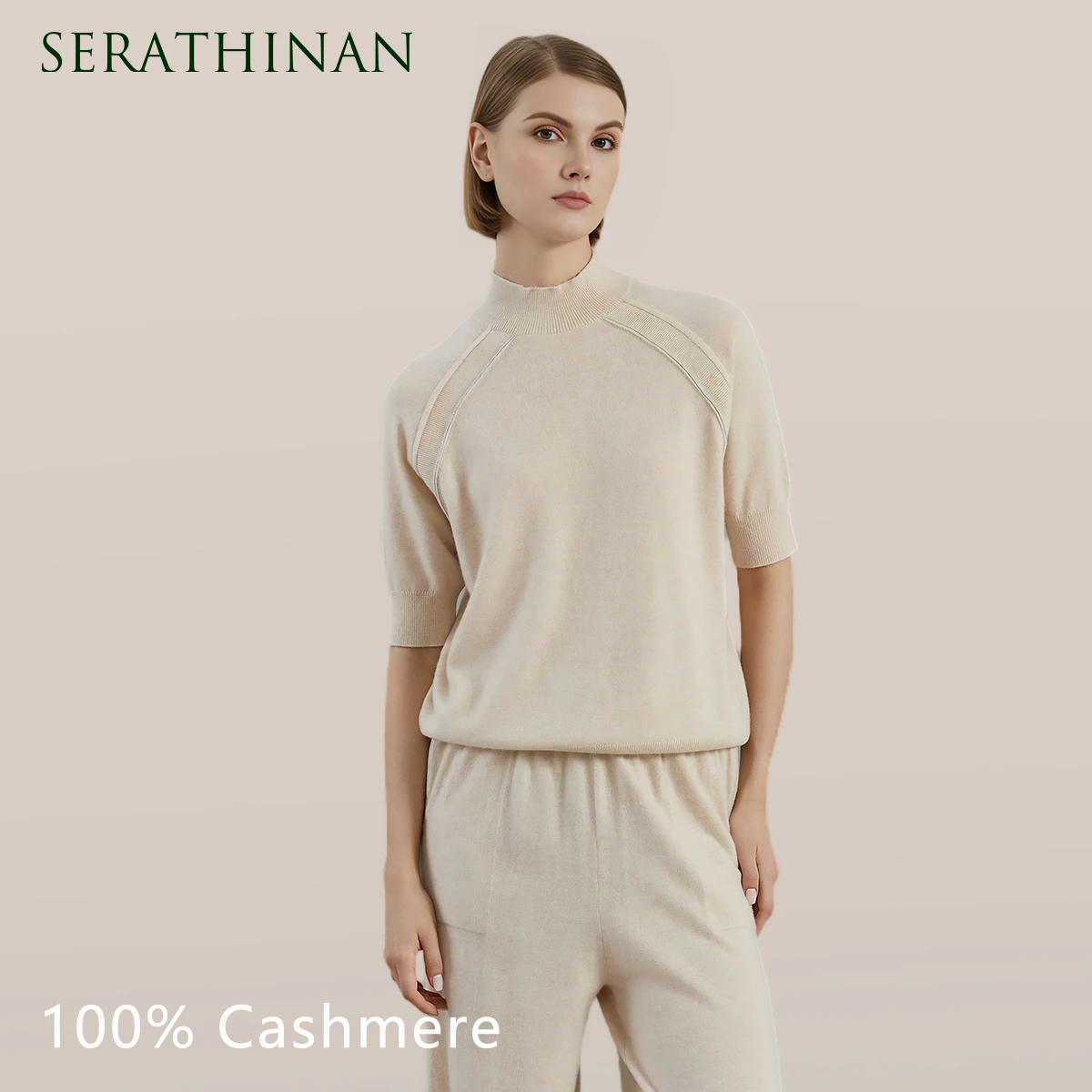 BC726 Wysokiej jakości luksusowa odzież damska 100% kaszmirowy sweter z golfem