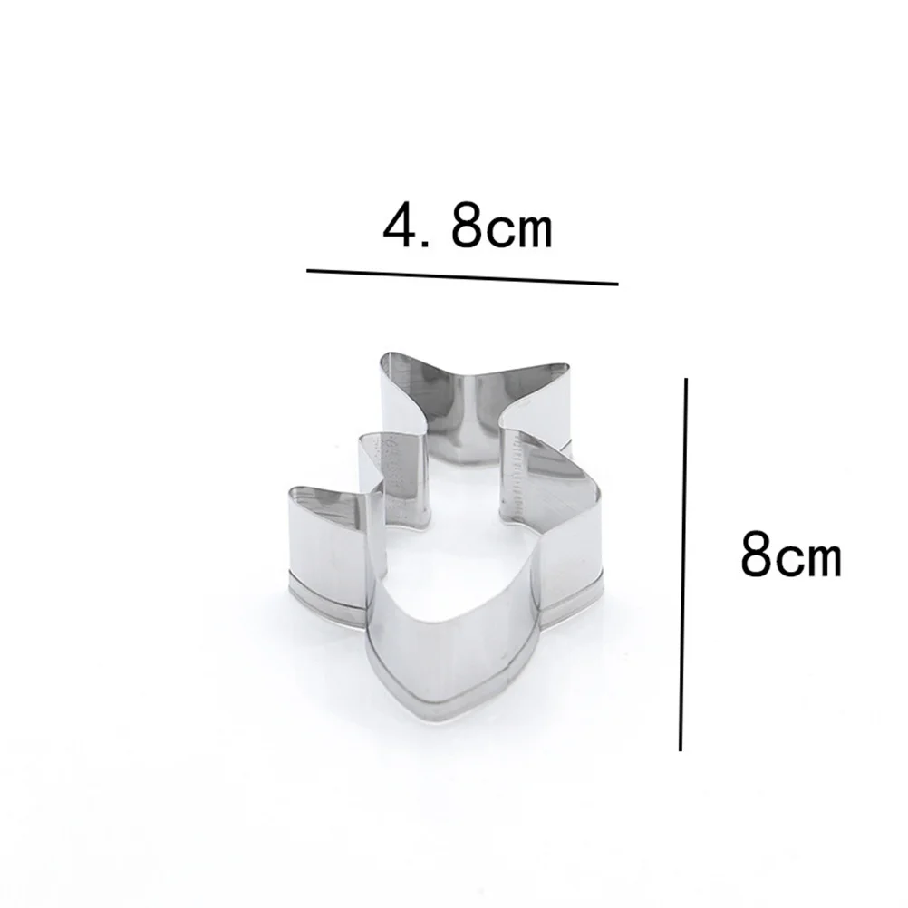 

6Pcs Stainless Steel Cookie Cutter Mold Marine Life Design DIY Fondant Cake Chocolate Baking Mold Dessert Molds