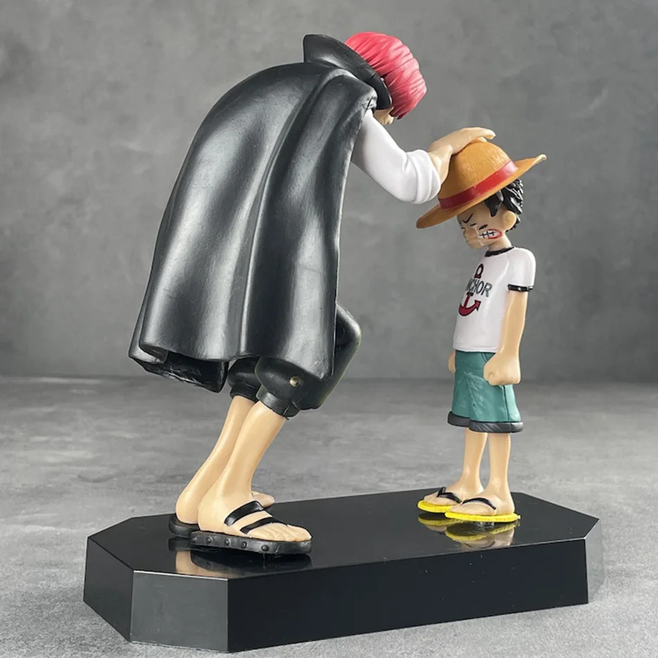 18cm One Piece Anime Figure Four Emperors Shanks Straw Hat Luffy Action Figure One Piece Sabo Ace Sanji Roronoa Zoro Figurine