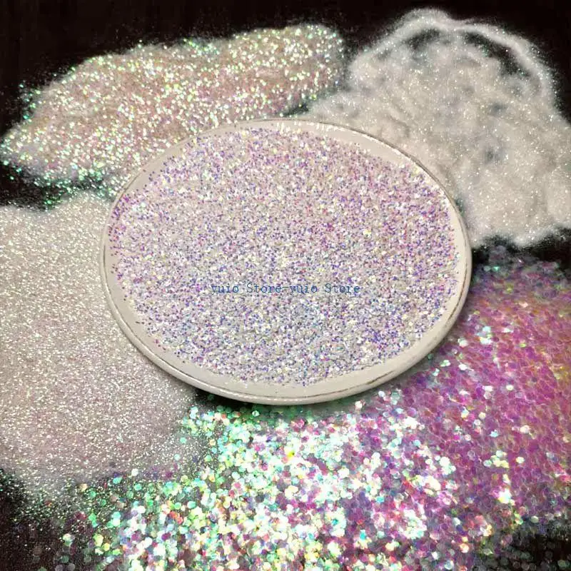 

X7XB 4 Color DIY Nails Resin Glitter Sequins Crystal UV Epoxy Jewelry Making Mold Filler Sequin Glitter for Crafts Resin