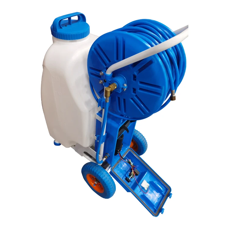 

Бытовой сельскохозяйственный садовый опрыскиватель 45 л, электрический опрыскиватель на тележке большой емкости 45 литров
