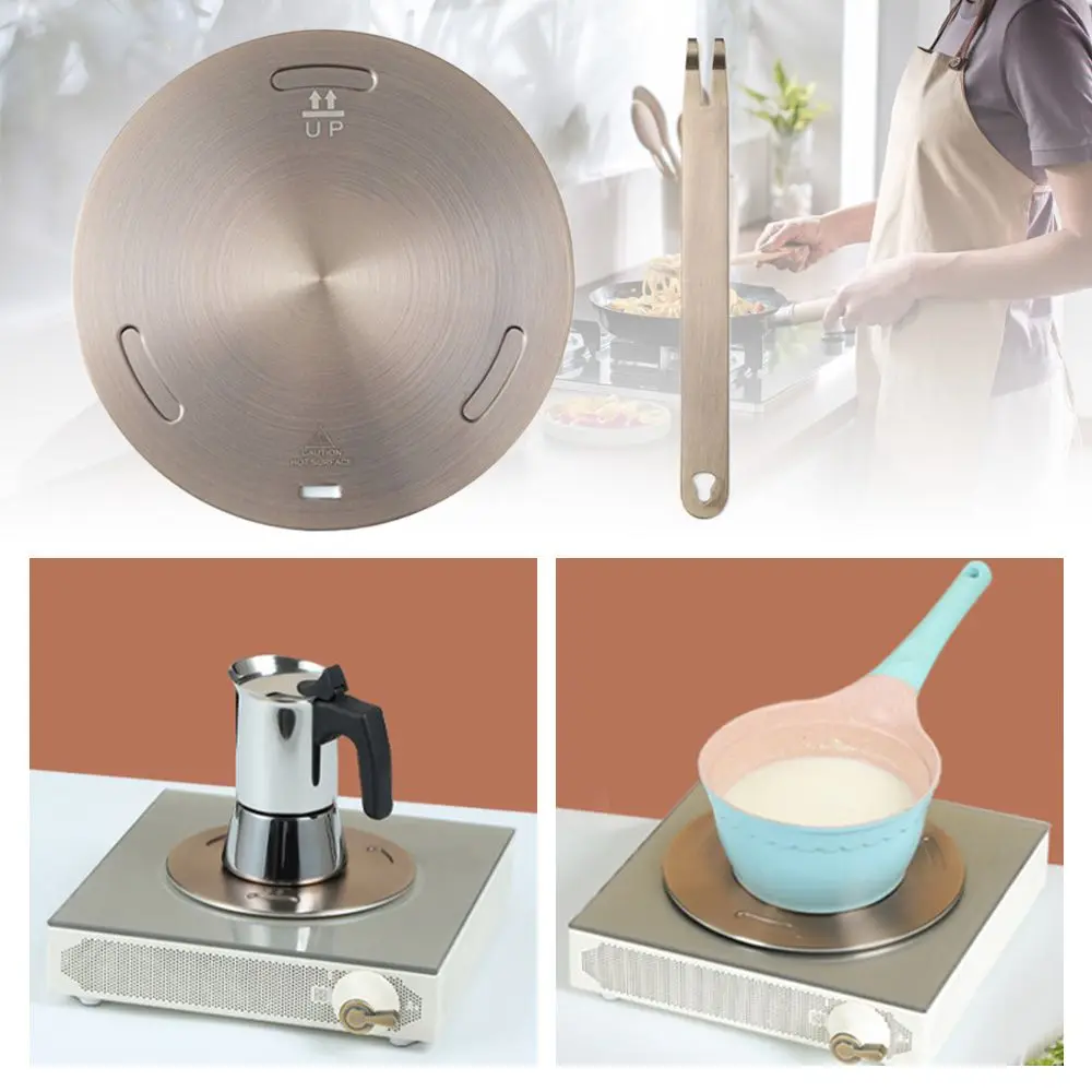 New Heat Diffuser Ring Plate Kitchen Induction Cooker Stove Protector Accessories Heat Conduction Plate Induction Cooker
