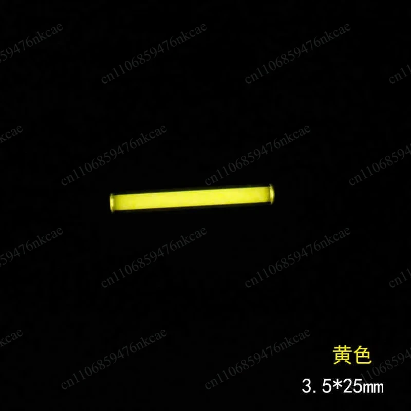 About 25 Years 3.5x25mm Light Emitting Tube Emits Light