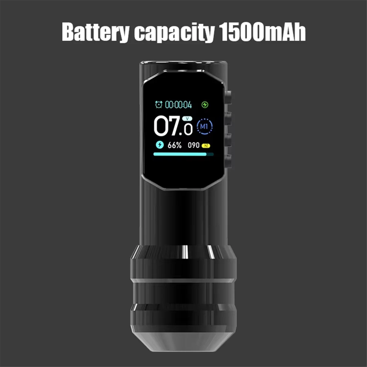 

A14M Large Color Screen Digital Display Wireless Tattoo Pen New Permanent Makeup Tattoo Machine with 1500MAH Power Tattoo Pen