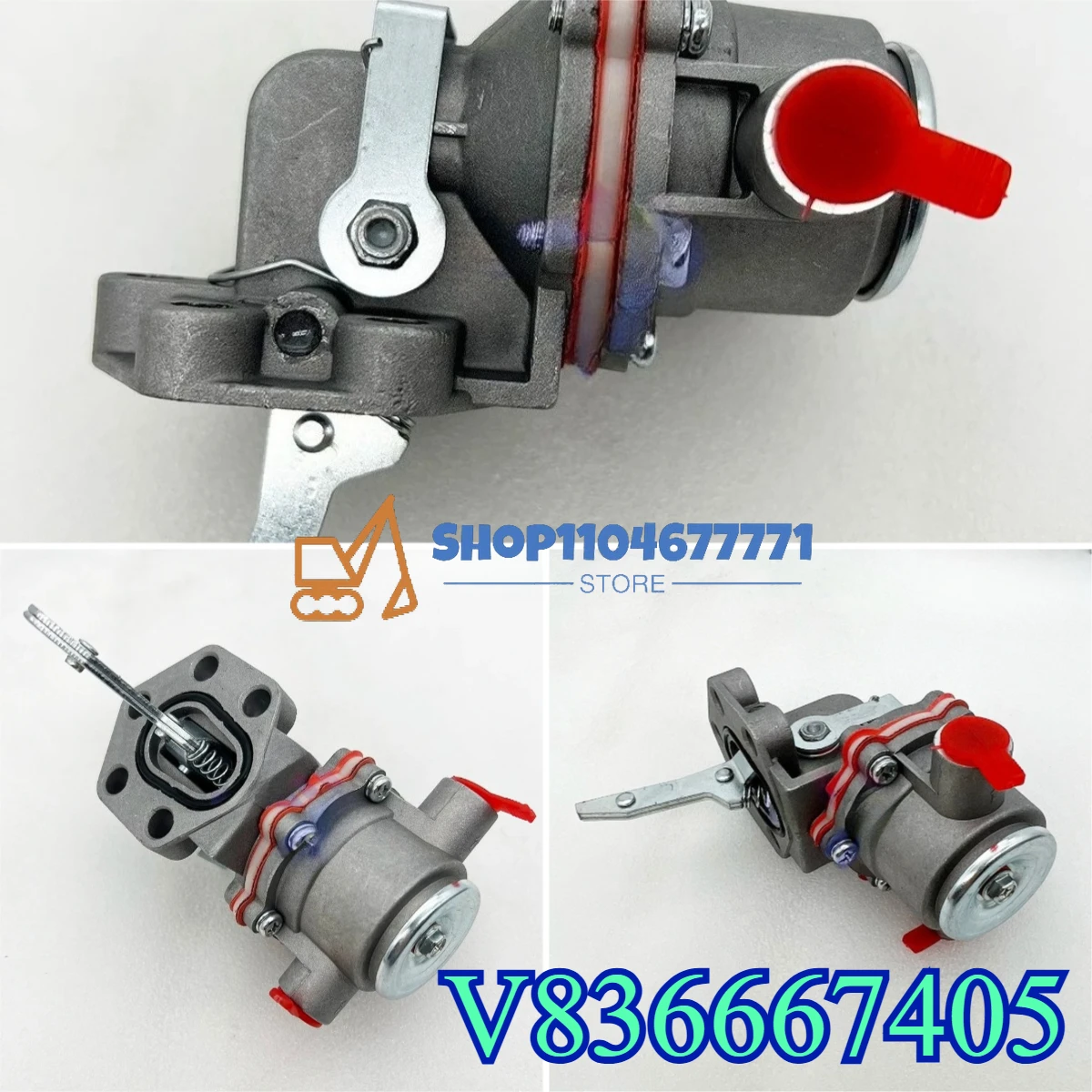 

Высококачественный топливный насос V836667405 для трактора Massey Ferguson 836667405 836666344 836659580 836659391 354236A1