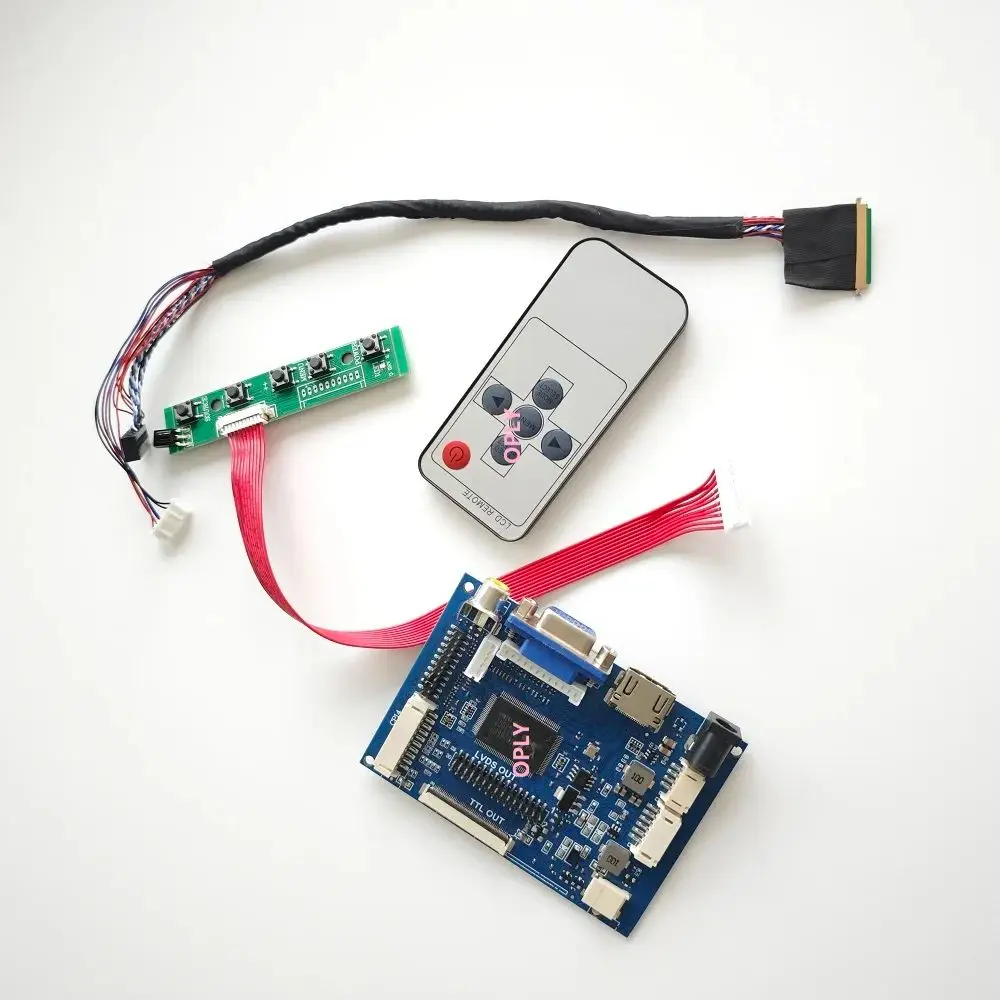 

Плата контроллера для BT156GW01 BT156GW01 V4 V1 15,6 дюйма 1366 × 768, ЖК-панель, 40-контактный дисплей, комплект WLED, VGA AV, HDMI-совместимый