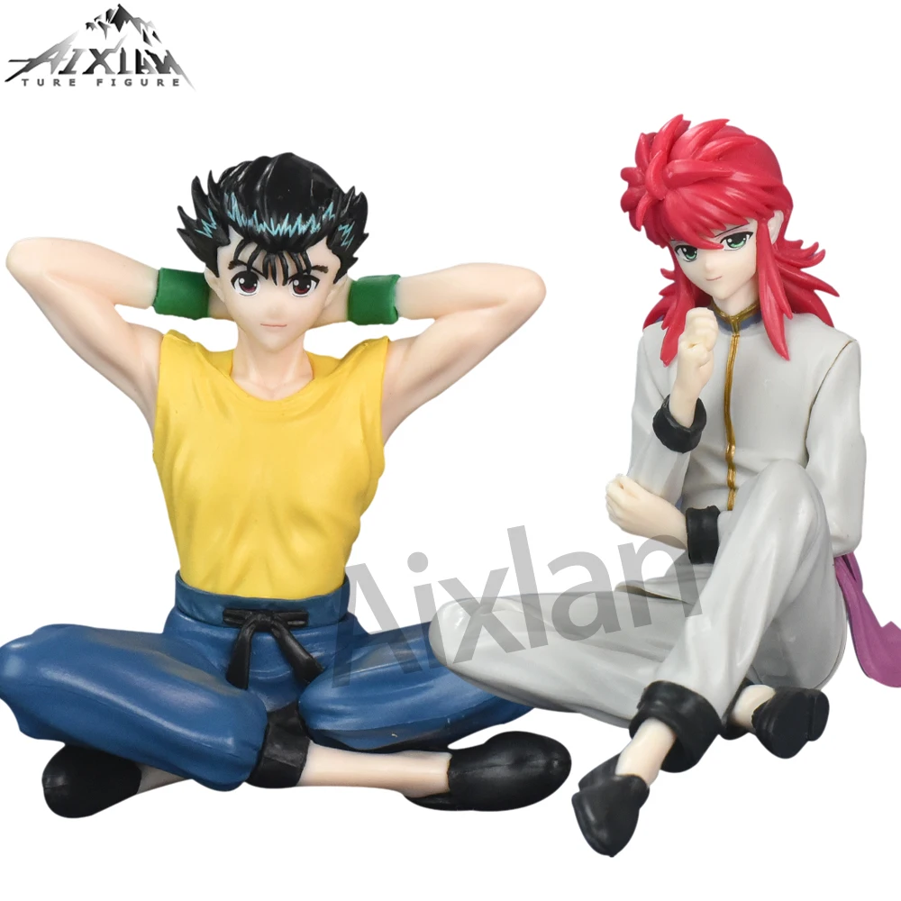 

Набор из 2 шт., аниме-фигурка YuYu Hakusho GEM Kurama, фигурка, игрушки из ПВХ, модель, фигурка