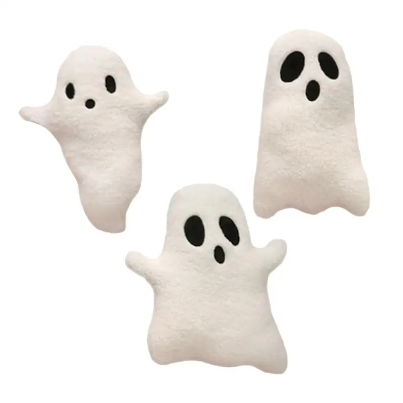 

Halloween Ghost Pillow Plush White Plushie Toy Soft Cute Ghost Throw Pillow Decor Halloween Decorative Gift Toy Plush Toy