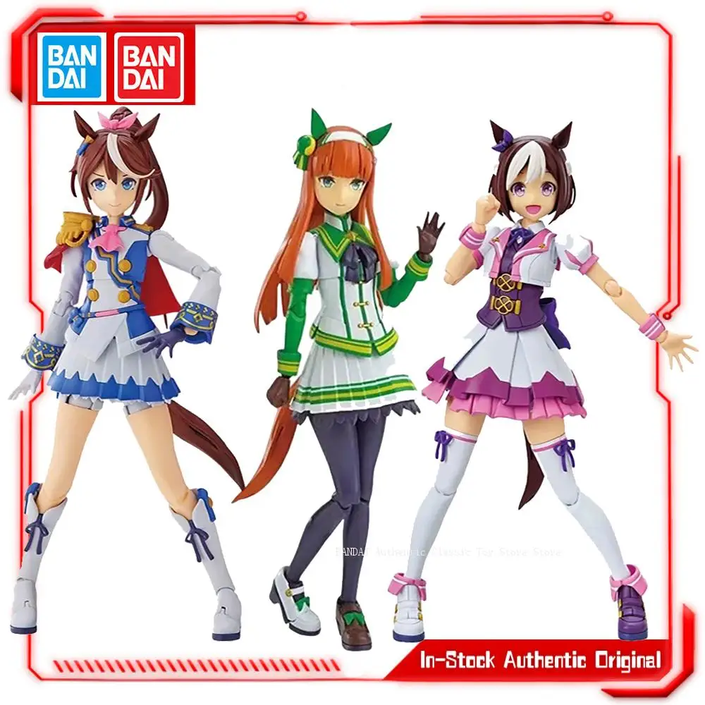 Bandai Banpresto Uma Musume Pretty Derby Figura Rise Standard Tokai Teio Semana Especial Silencia Suzuka Figura de Acción