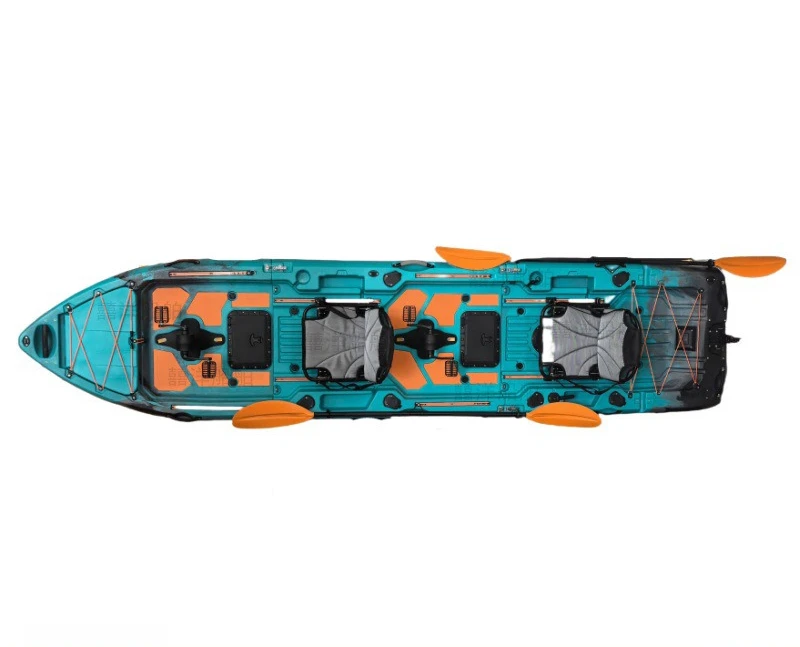 

Kajak Luya canoe kayak splicing canoe plastic drifting boat portable double Kajak fishing boat