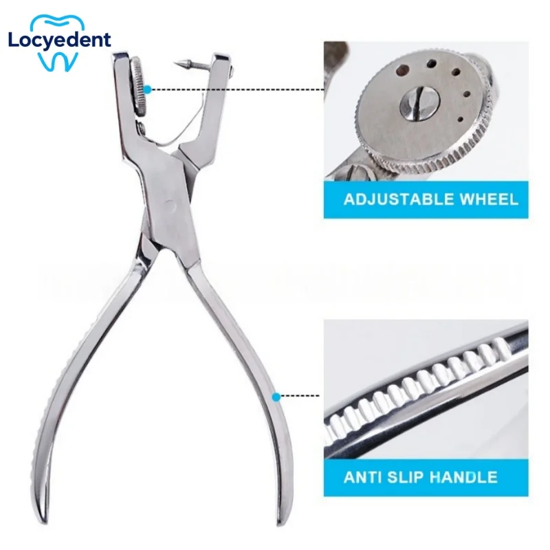 

Dental Dam Hole Punch Pliers for Dentist Clinic Perforator Rubber Orthodontic Tools Dam Clips Pliers