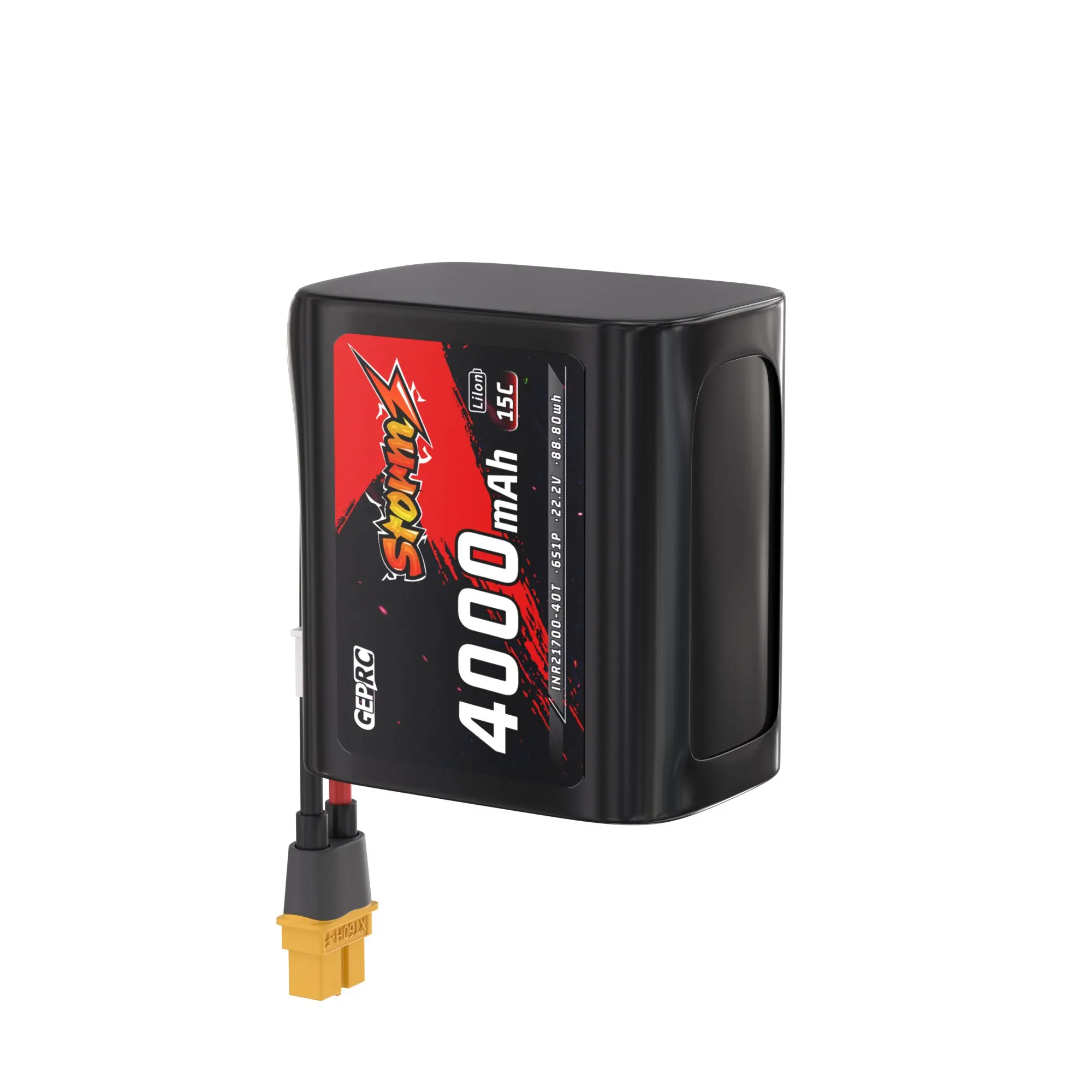 

GEPRC Storm IRT21700-40T 6S1P 4000mAh Li-Ion Battery Suitable 7-7.5Inch Series For RC FPV Quadcopter Freestyle Longrange Drone