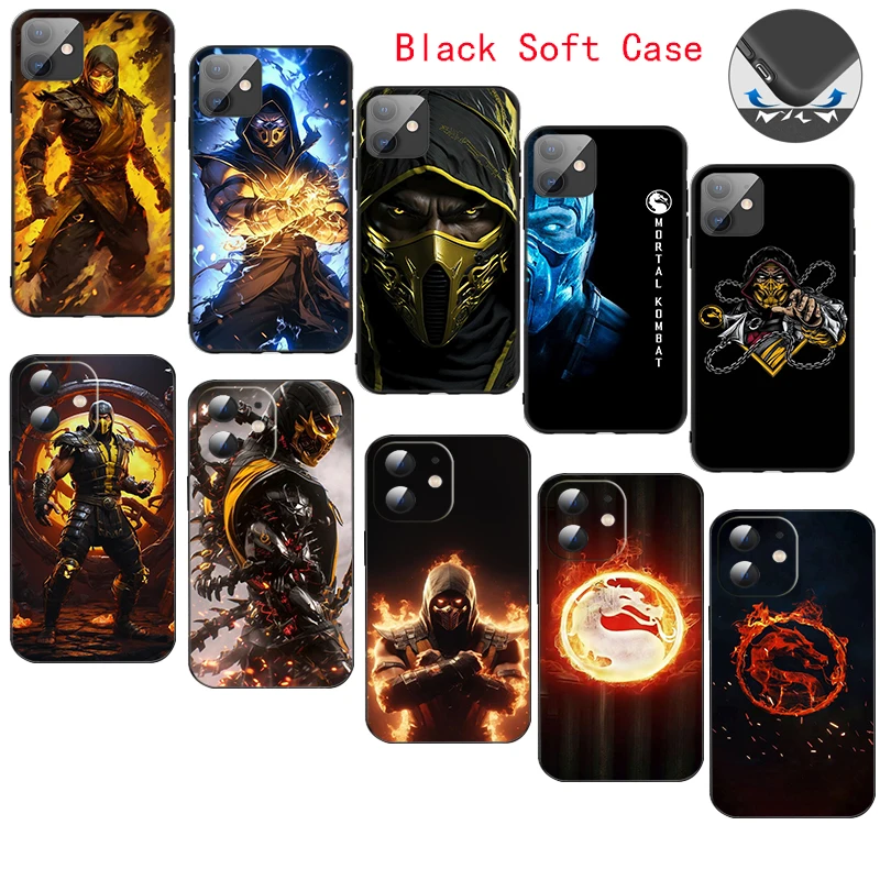 CR67 Scorpion Zero Mortal Kombat Soft Silicone Case for Samsung Galaxy A05 A05s A24 A04 A04s J4Plus A23 A13 A14 A33 A34 5G Caver