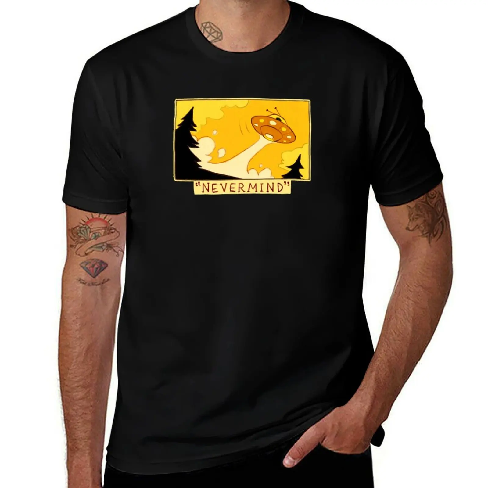 Disappointed UFO T-Shirt Plus Size Quick Dry Sports Tee