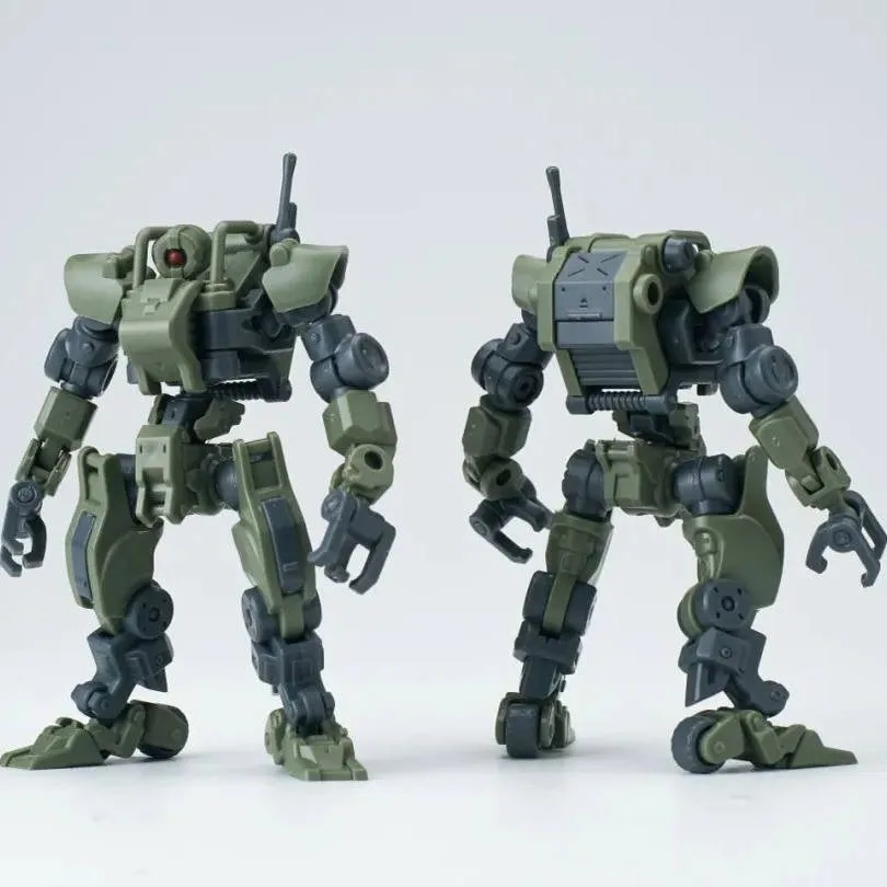 Sheik Mainland 2pcs/Set Combat Engineer Martin 1/144 Assembly Plastic Model Kit with Detachable Parts for Figure Display