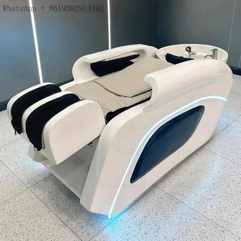 

Lady Luck. 2026New Full-Body Head Massager for Beauty Salons And Spas Relaxing Shampoo Chair Washbasin for Hairdressing Stylists