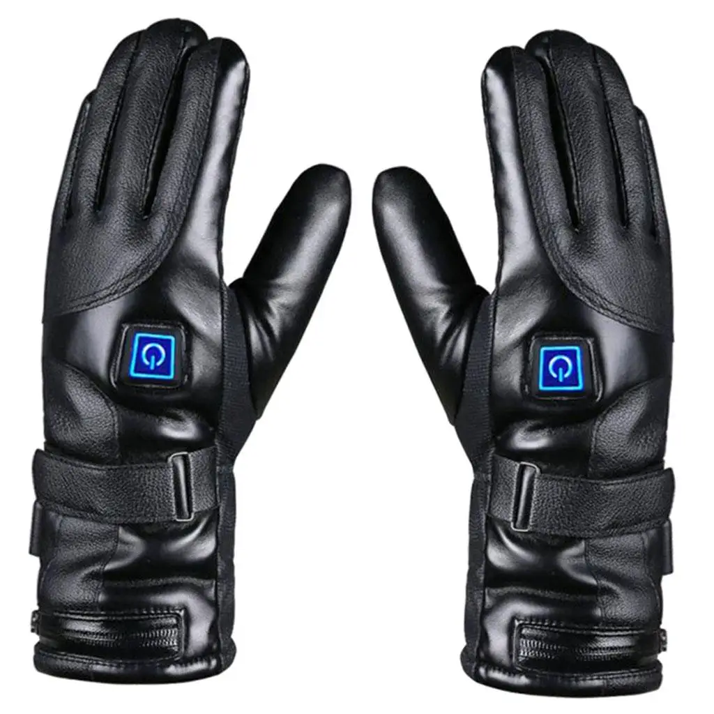 

7.4 Heated Gloves 3 Heat Settings Hand Warmer Rechargeable Battery Gloves for Outdoor Hunting Ski Sport Climbing