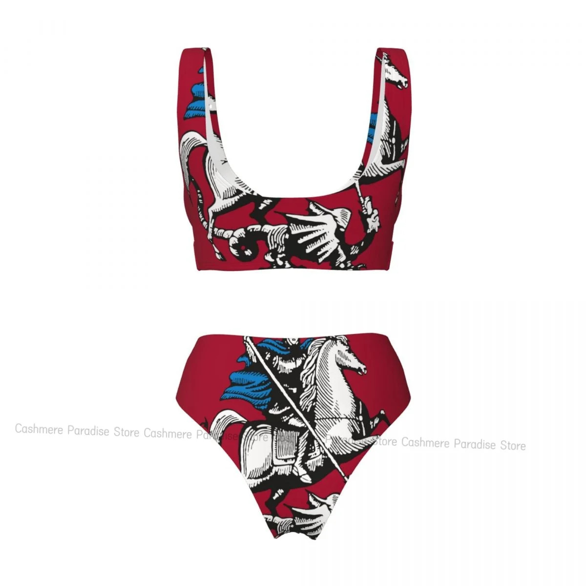 Le Push-Up drapeau de Moscou Sexy Bikini femmes maillots de bain femme maillot de bain natation bain