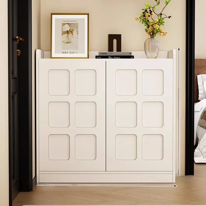 

Vertical Family Shoe Rack Black Storage Design Ultrathin Cheap Shoes Rack Space Saving Beauty Sapateira Lounge Suite Furniture