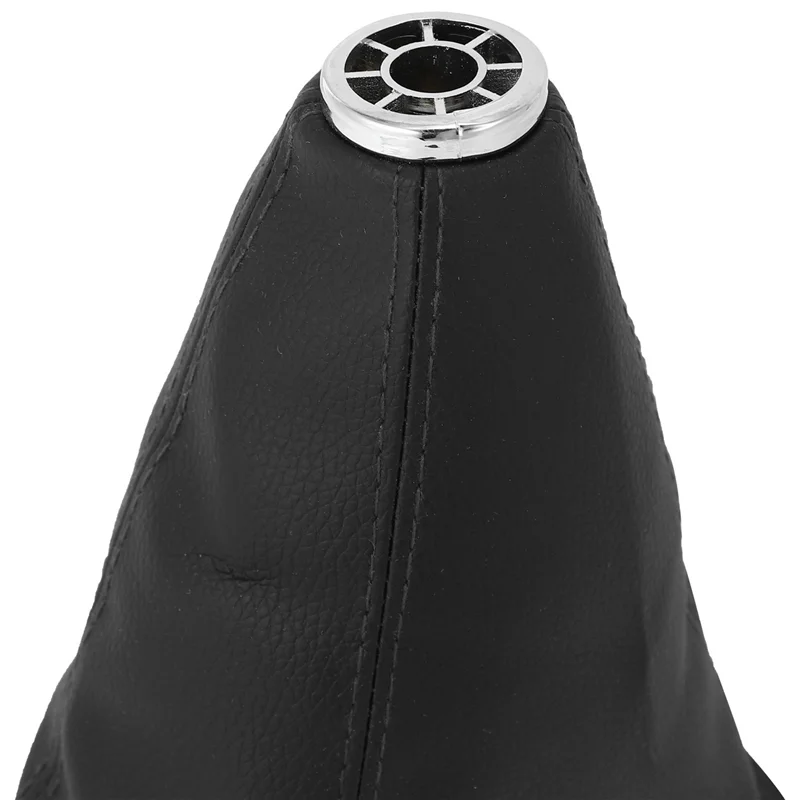 Ac29-10X 5 سرعة سيارة بولي Leather الجلود والعتاد التحول المقبض التحول غطاء الترس التحول والعتاد التمهيد لتويوتا أفينسيس T25 MK2 II 2003-2009