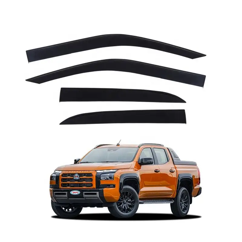 

Window Deflectors Sun Rain Door Visors for Mitsubishi TRITON L200 2023 2024 accessories