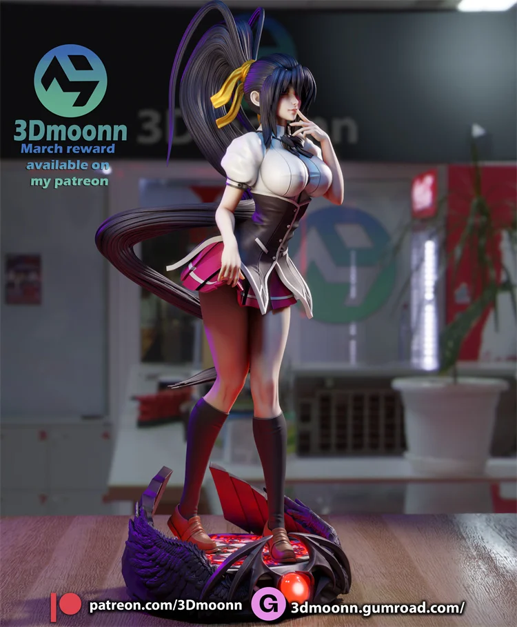 LinDeekin  D39  Customized 3D Garage Kits Unpainted Figure GK Models White resin Unassembled Jigsaw puzzle of character models