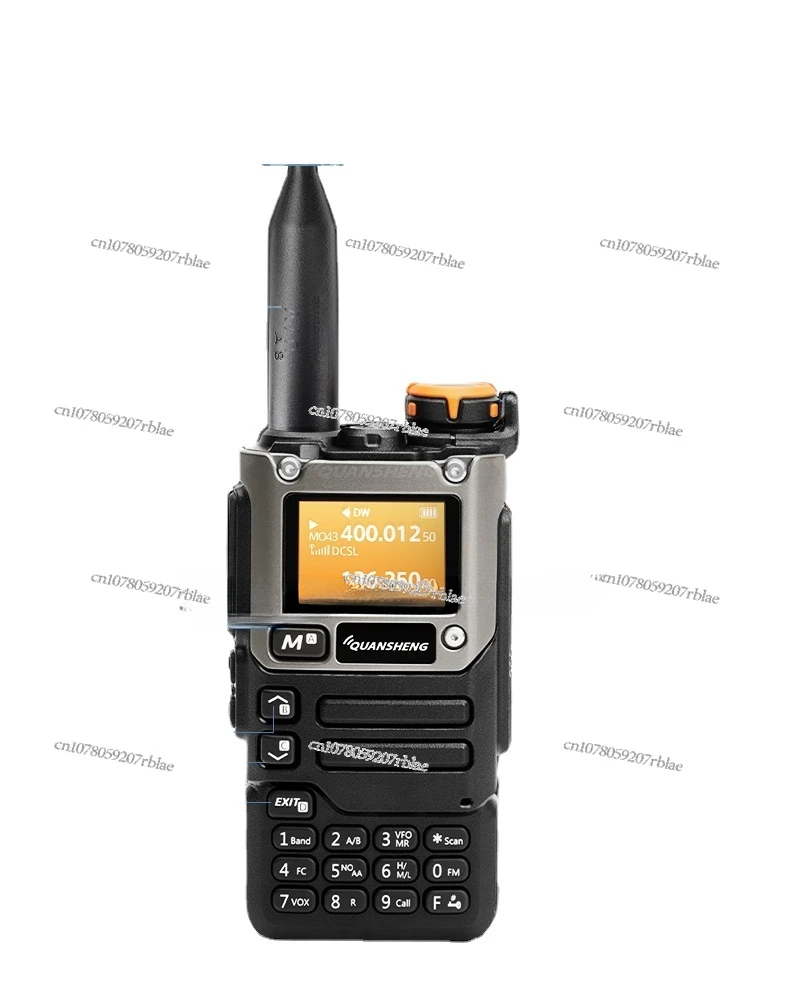 Handheld Radio Equipment Uvk6 Handheld Transceiver Chinese Menu One-Click Frequency Air Receiving K5 Upgrade