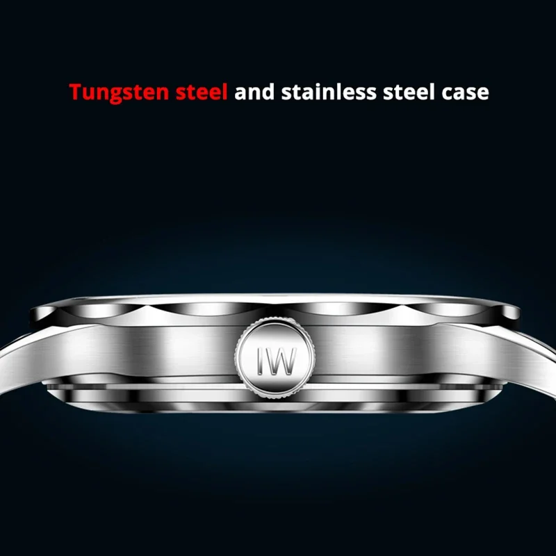 I&W Luxury Tungsten Watches for Men MIYOTA Automatic Watch Sapphire Calendar Luminous 5bar Waterproof Mechanical Wristwatch 2026 view 5