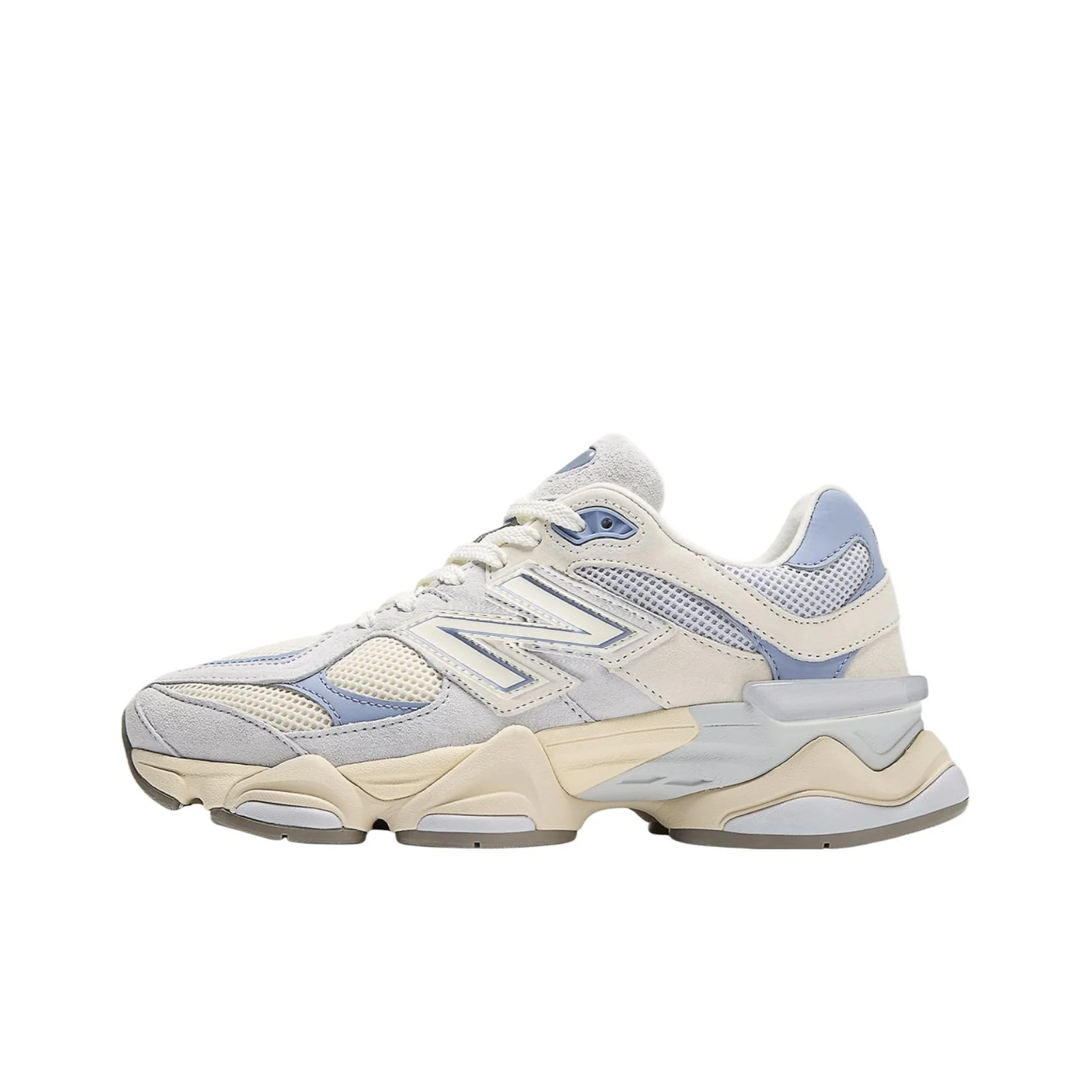 New Balance NB 9060 Chaussures de course pour hommes, coupe basse, gris bleu U9060EEL 1